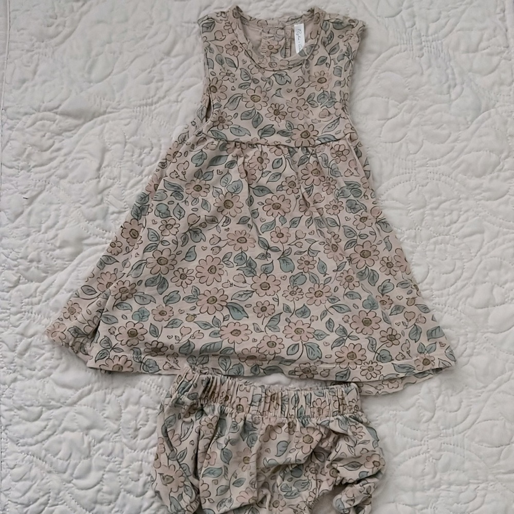 Rylee and Cru Floral Dress & Bottom